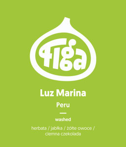 Kawa ziarnista Figa Coffee Peru Luz Marina Washed FILTR 250g - NIEDOSTĘPNY - opinie w konesso.pl