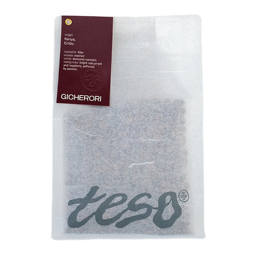 Kawa ziarnista Teso Kenia Gicherori Filtr 250g