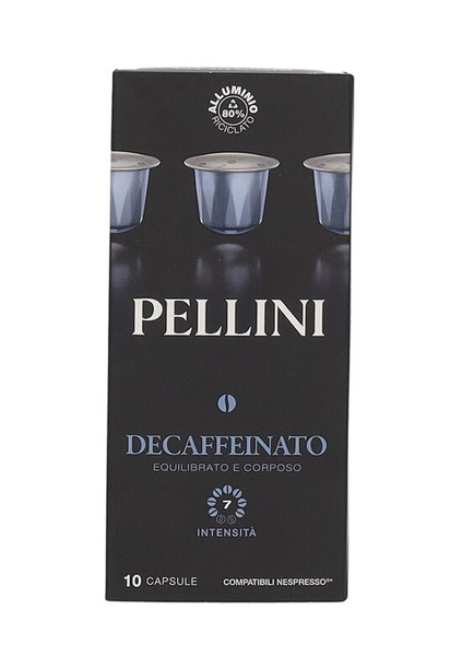 Kapsułki do Nespresso Pellini Top Decaffeinato Naturale - 10 sztuk