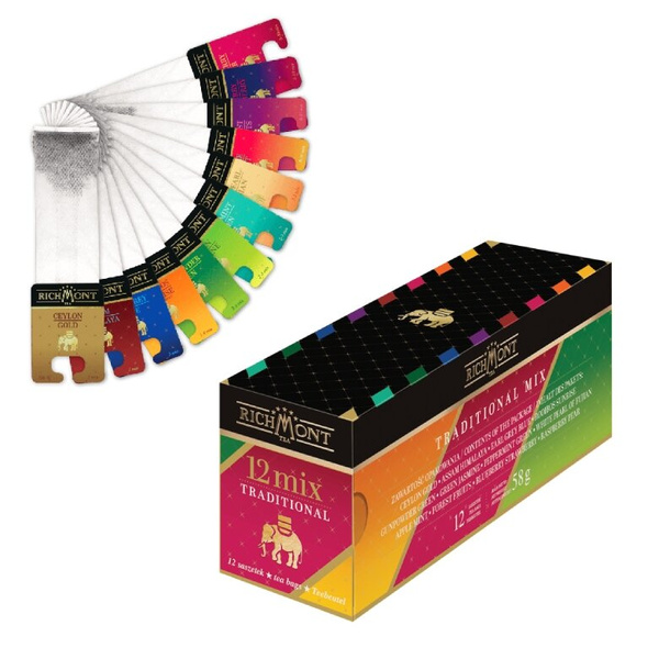 Herbata Richmont Traditional Mix II - 12 saszetek 