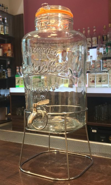 Koncept Lemoniadowy Monin - Słój + syropy do lemoniady o smaku mojito mint