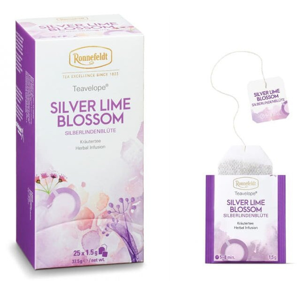 Ziołowa herbata Ronnefeldt Teavelope Silver Lime Blossom 25x1,5g