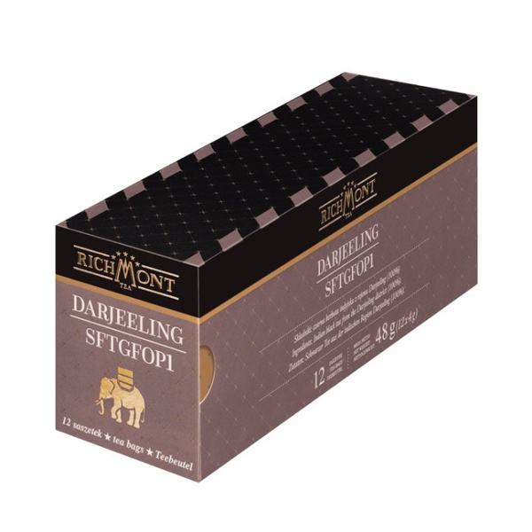 Czarna herbata Richmont Darjeeling SFTGFOP1 12x4g