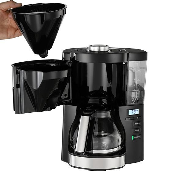 Ekspres przelewowy Melitta Look® V Timer 1025-08 + 250G KAWY GRATIS