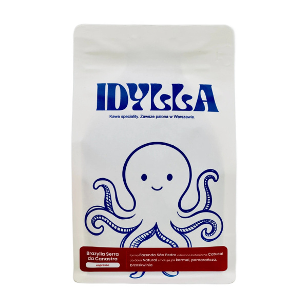 Kawa ziarnista Idylla Brazylia Serra Da Canastra Espresso 250g
