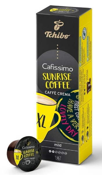 Kapsułki Tchibo Cafissimo Sunrise Coffee XL Caffe Crema 10 sztuk - NIEDOSTĘPNY