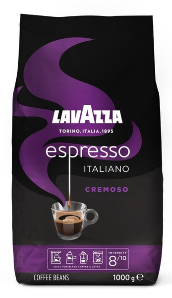 Kawa ziarnista Lavazza Espresso Italiano Cremoso 1kg