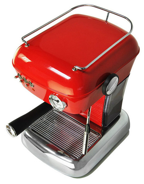 Ekspres do kawy ASCASO Dream Red matowy - NIEDOSTĘPNY