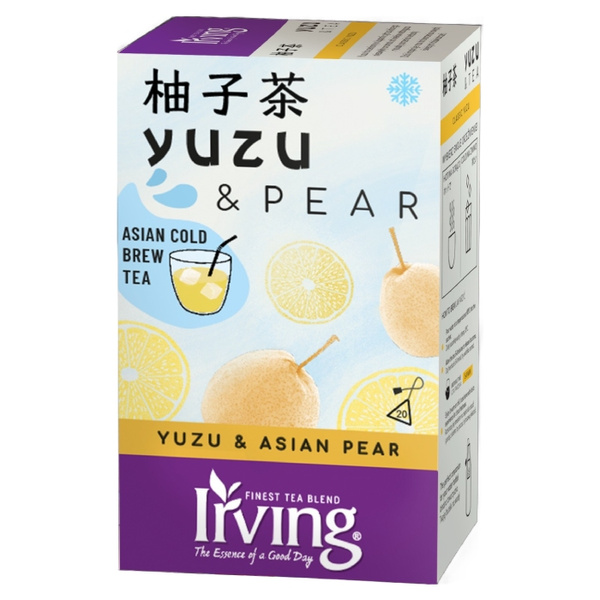 Herbata na zimno Irving Cold Brew Yuzu i Gruszka - 20x1,8g