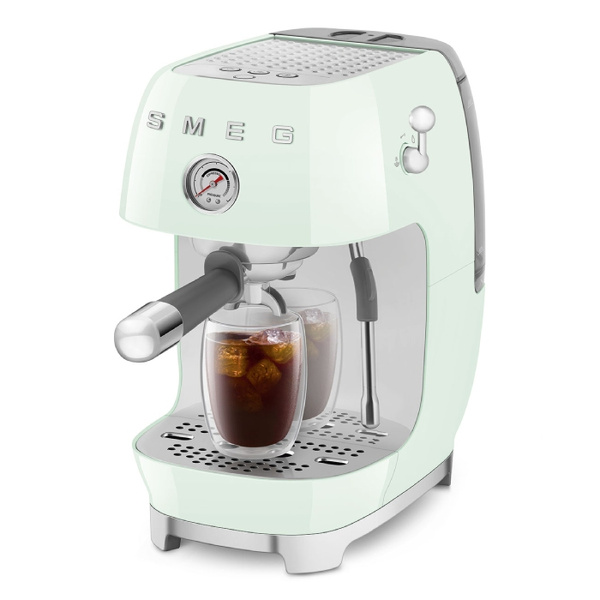 Ekspres do kawy Smeg ECF03PGEU - Pastelowa zieleń