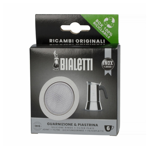 Uszczelka Bialetti do kawiarek stalowych 6 filiżanek