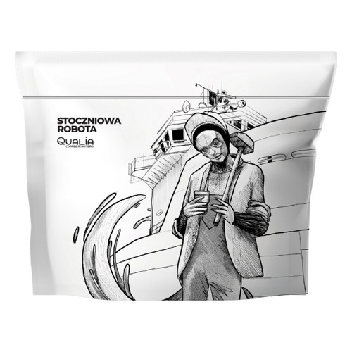 Kawa ziarnista Qualia Stoczniowa Robota 5.0 - 250g - opinie w konesso.pl