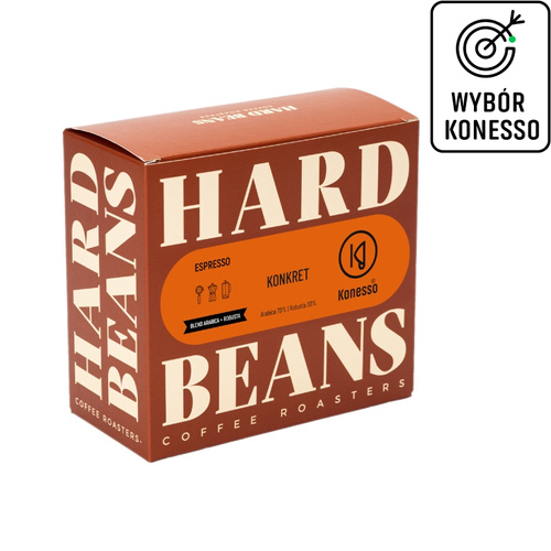 Kawa ziarnista Hard Beans Konkret Konesso 250g