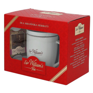 Zestaw porcelanowy Sir Williams Tea + 12 herbat