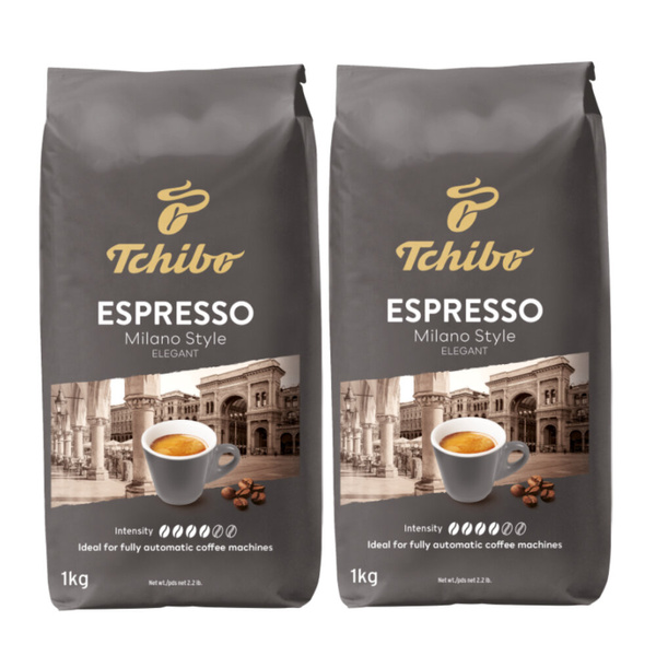ZESTAW Kawa ziarnista Tchibo Espresso Milano Style 2x1kg