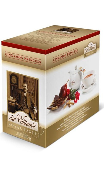 Ziołowa herbata Sir Williams Royal Taste Cinnamon Princess 50x3g