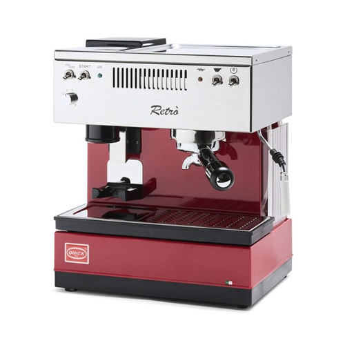 Ekspres do kawy Quick Mill Retro 0835 - Czerwony