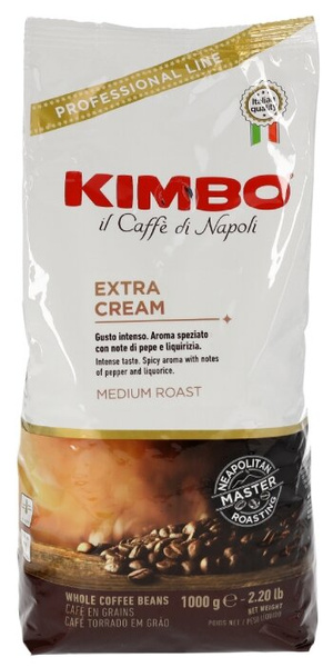 Kawa ziarnista Kimbo Espresso Bar Extra Cream 1kg