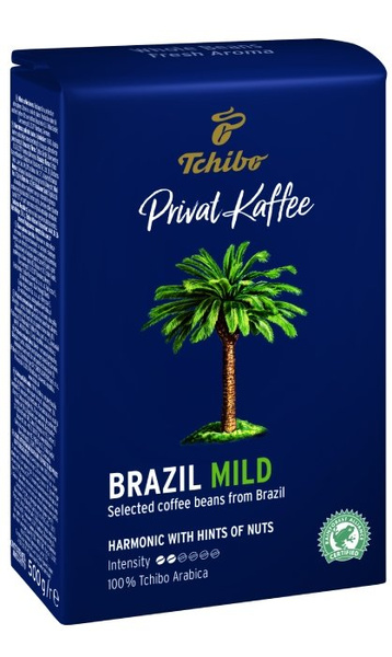 Kawa mielona Tchibo Privat Kaffee Brazil Mild 250g 