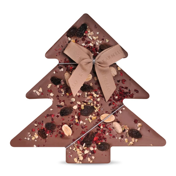 Czekolada mleczna Karmello w kształcie choinki 110g