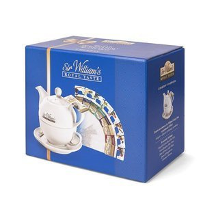 Zestaw porcelanowy Sir Williams Royal Duo + 8 herbat - opinie w konesso.pl