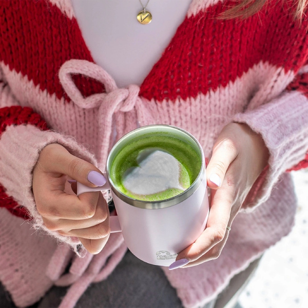 Kubek termiczny Majestic Sport Gump 400 ml - Różowy