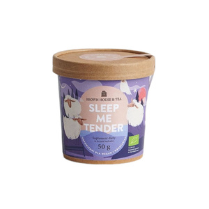 Brown House & Tea Sleep Me Tender - suplement diety na sen 48g - opinie w konesso.pl