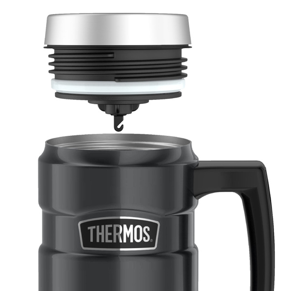 Kubek termiczny Thermos Style 470ml - Szary metaliczny