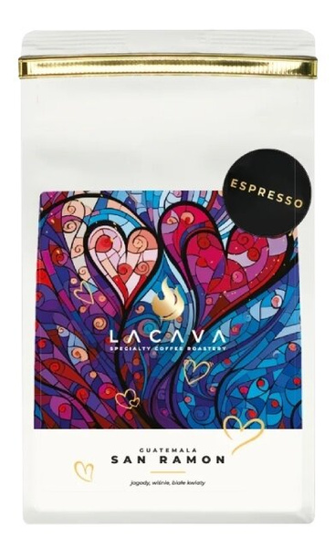 Kawa ziarnista LaCava Guatemala San Ramon Espresso 250g - NIEDOSTĘPNY
