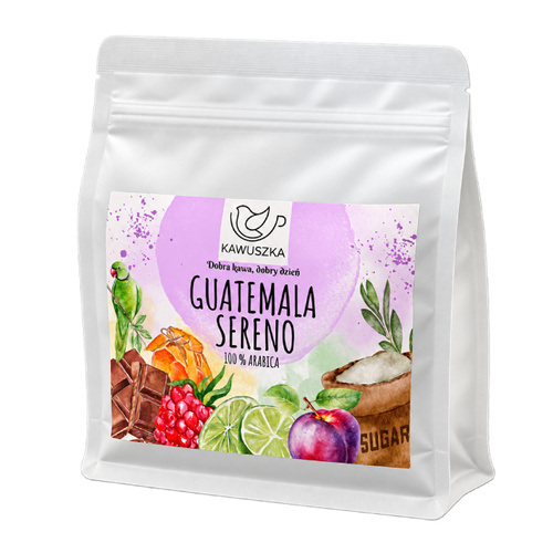Kawa ziarnista Kawuszka Guatemala Sereno 100% Arabica FILTR 250g