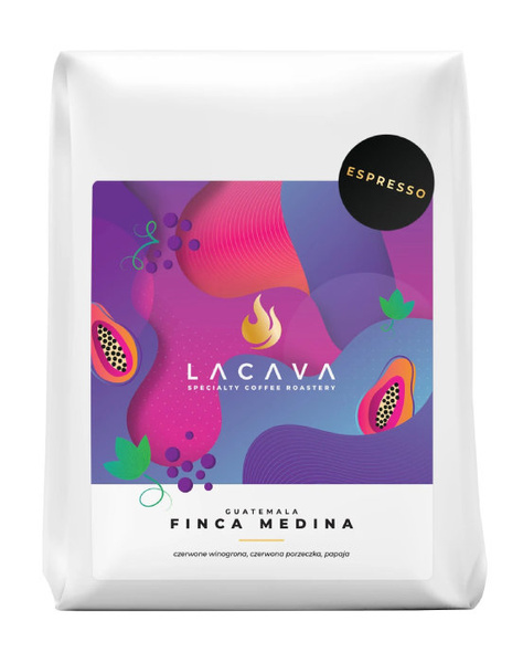 Kawa ziarnista LaCava Gwatemala Finca Medina 550g - NIEDOSTĘPNY