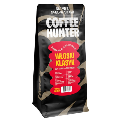 Kawa ziarnista COFFEE HUNTER Włoski Klasyk 1kg