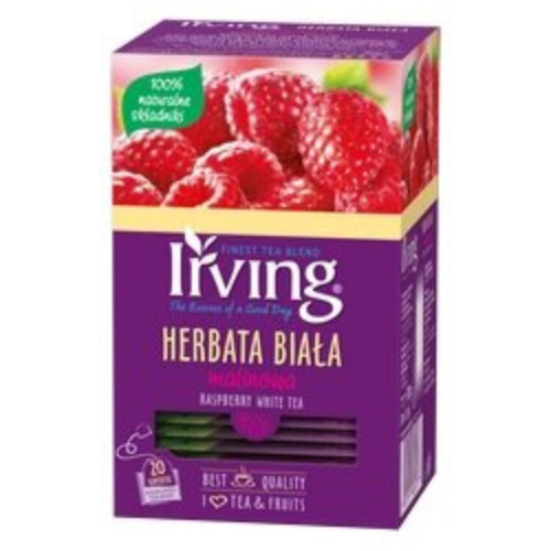 Herbata biała Irving Malinowa 20x1,5g