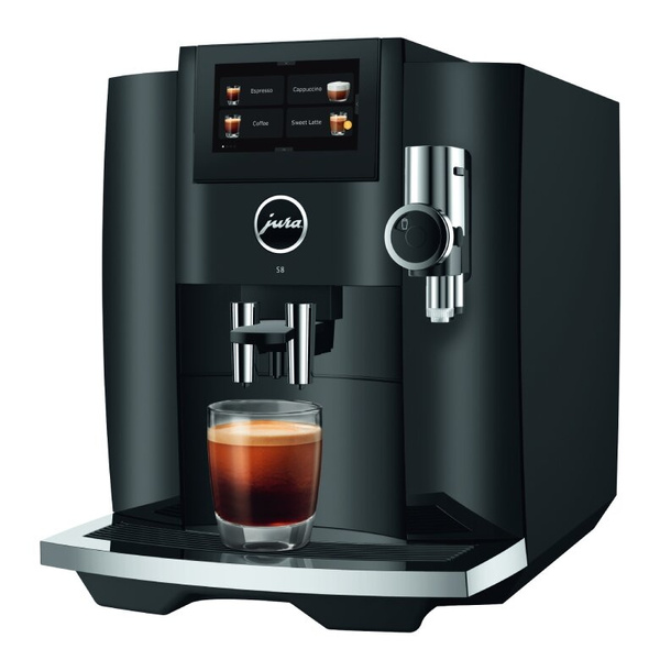 Ekspres do kawy Jura S8 Piano Black (EB) + 3KG KAWY GRATIS