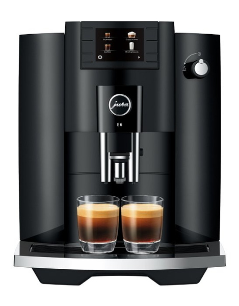Ekspres do kawy Jura E6 Piano Black (EC) + 2KG KAWY GRATIS