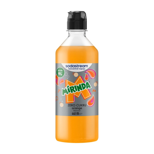 Syrop SodaStream Mirinda Orange bez cukru 440 ml