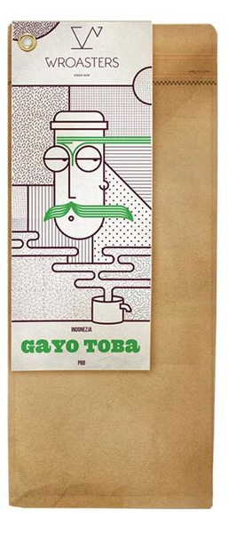Kawa ziarnista Wroasters Indonezja Gayo Toba 250g - NIEDOSTĘPNY 