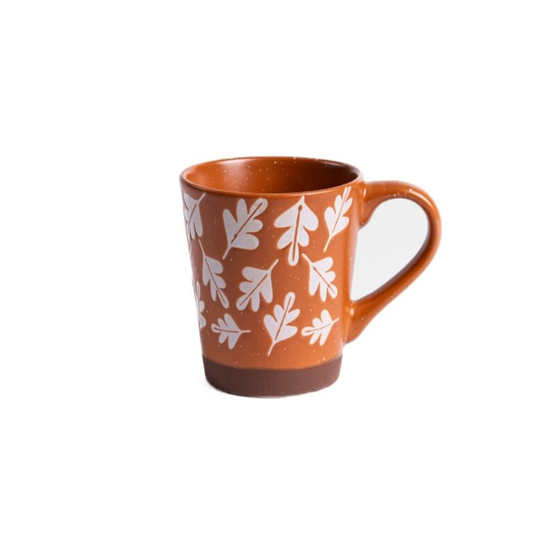 Kubek Homla Losna w listki 350ml - Pomarańczowy – NIEDOSTĘPNY