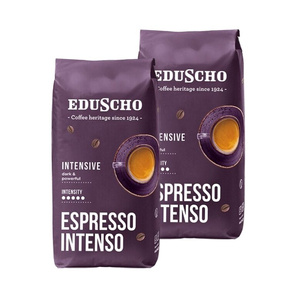 ZESTAW - Kawa ziarnista Eduscho Espresso Intenso 2x1kg + PUSZKA NA KAWĘ GRATIS