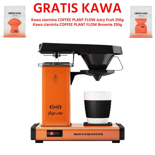 Ekspres do kawy Moccamaster Cup-One Coffee Brewer Orange + GRATIS KAWA 2x250g – NIEDOSTĘPNY
