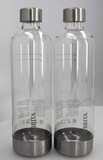 OUTLET - Zestaw 2 butelek plastikowych PET BRITA sodaONE 1l