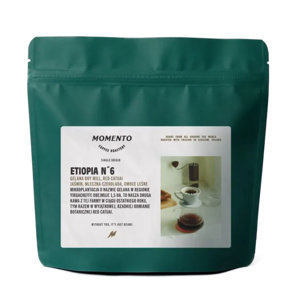 Kawa ziarnista Momento Etiopia Nº6 Gelana Dry Mill 250g - NIEDOSTĘPNY - opinie w konesso.pl