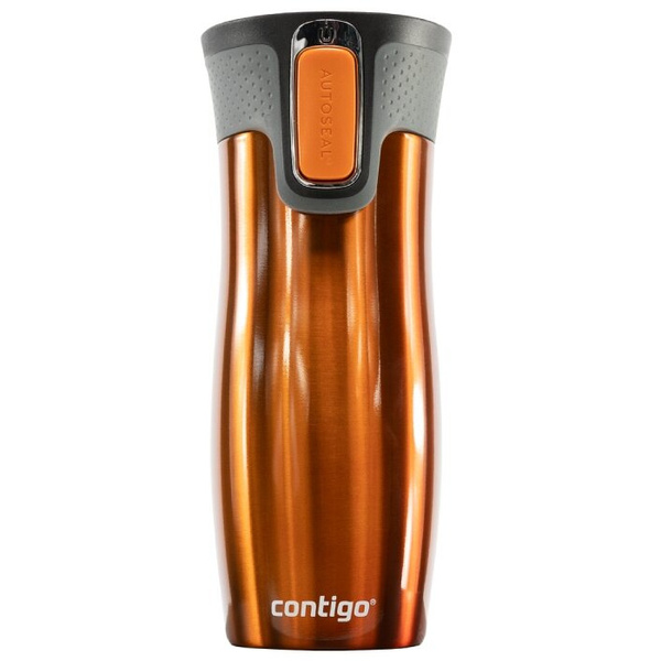 Kubek termiczny Contigo West Loop 2.0 TANGERINE 470 ml - Pomarańczowy