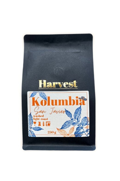 Kawa ziarnista Harvest Kolumbia San Javier 250g – NIEDOSTĘPNY