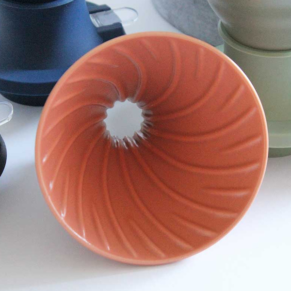 Ceramiczny Drip Hario V60 Switch & Match 02 Canyon - Pomarańczowy