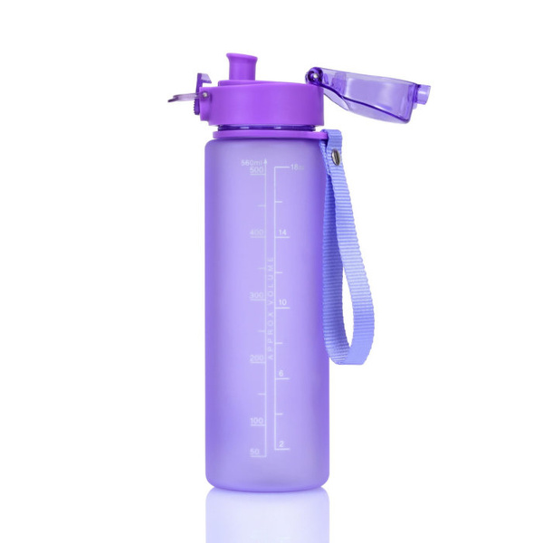 Butelka na wodę Casno Missouri Fioletowa - 560 ml