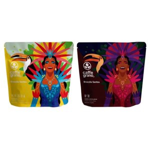 Zestaw kaw ziarnistych Caffe Grano Santos 2x250g