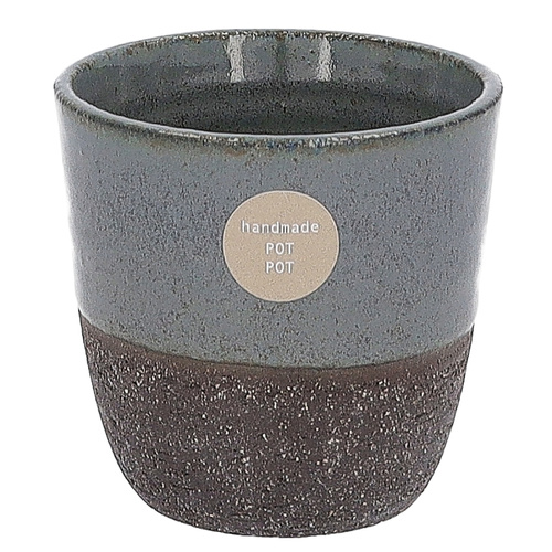 Ceramiczny kubek Pot Pot - Carbon metaliczny 200 ml