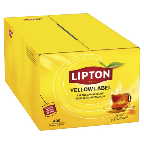 Herbata czarna Lipton Yellow Label 400x2g