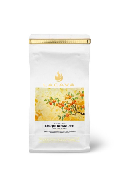 Kawa ziarnista LaCava Ethiopia Banko Gotiti 250g – NIEDOSTĘPNY